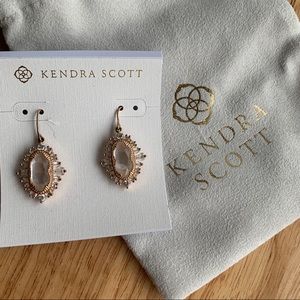 RARE DISCNT. Kendra Scott Rose Gold Kapri Earrings